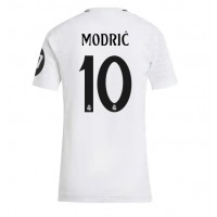 Camiseta Real Madrid Luka Modric #10 Primera Equipación Replica 2024-25 para mujer mangas cortas